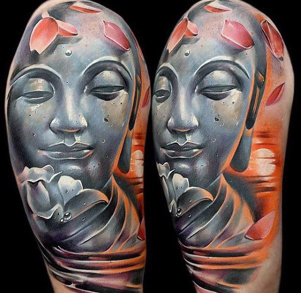 tatouage bouddha 413
