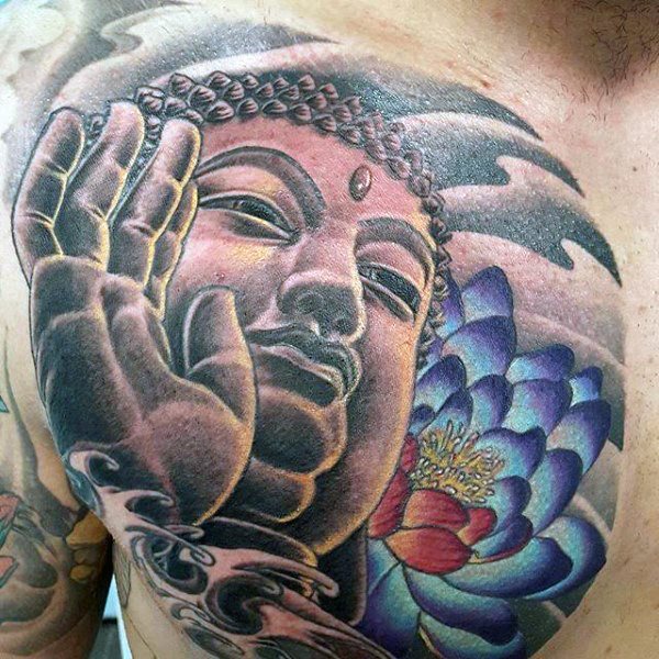 tatouage bouddha 443