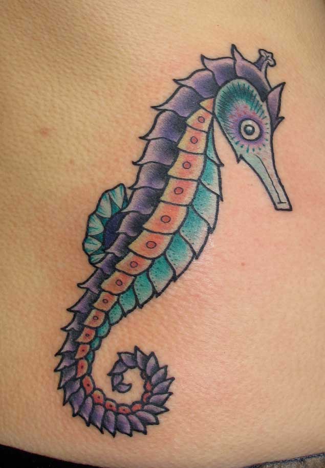 tatouage hippocampe 113