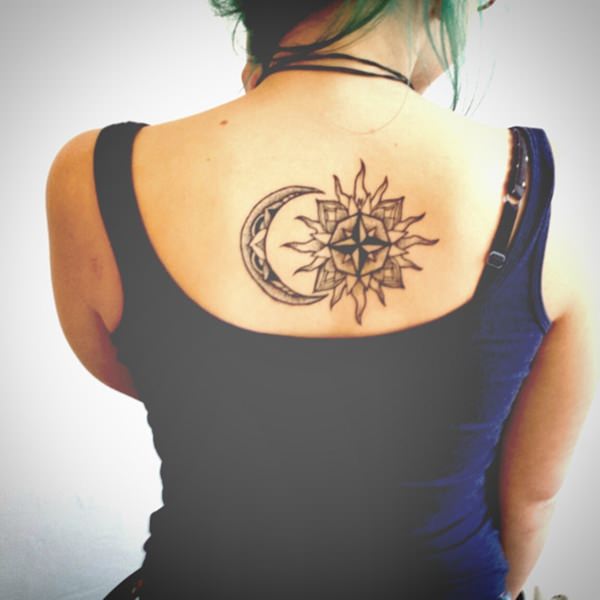 tatouage soleil 101