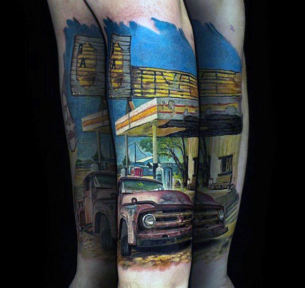 tatouage camion 89