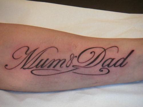 tatouage papa mama 409