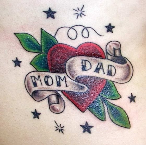 tatouage papa mama 473