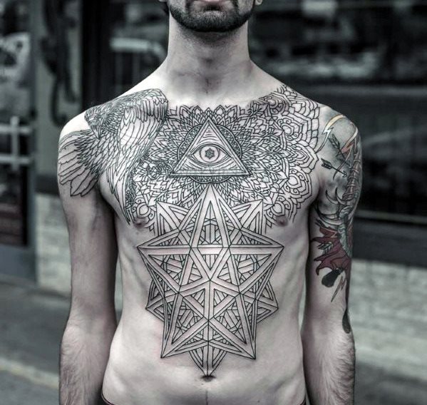tatouage poitrine 2012
