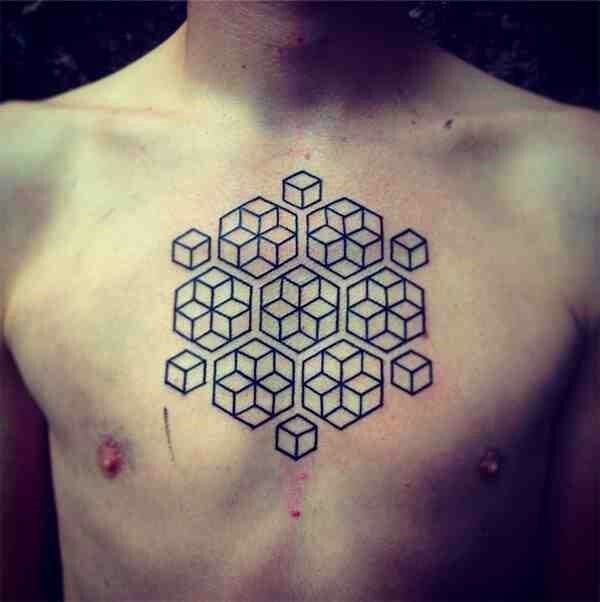 tatouage geométrique 44