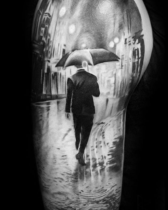 tatouage parapluie 46