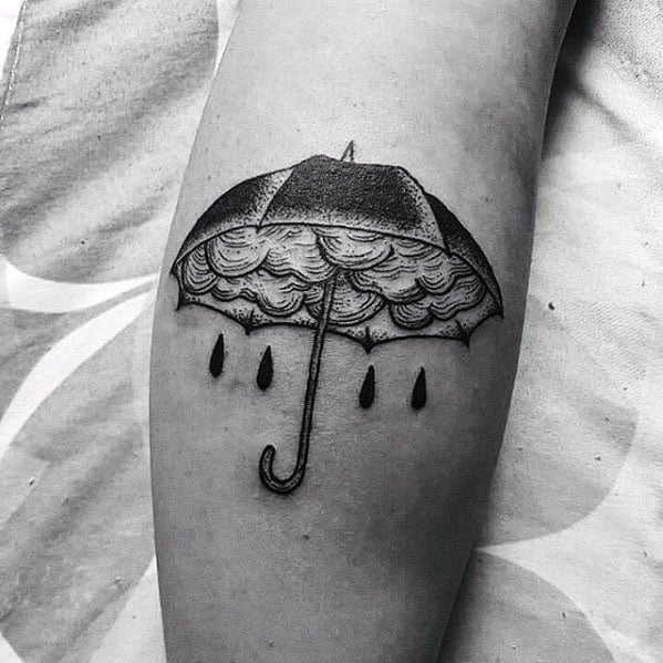 tatouage parapluie 76