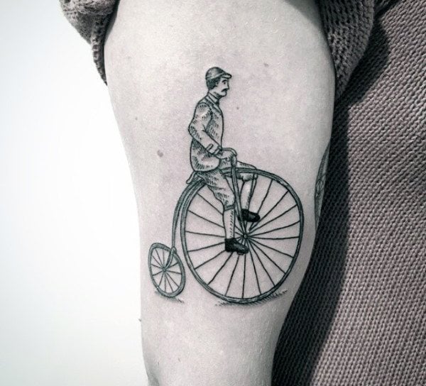 tatouage velo cyclisme 145