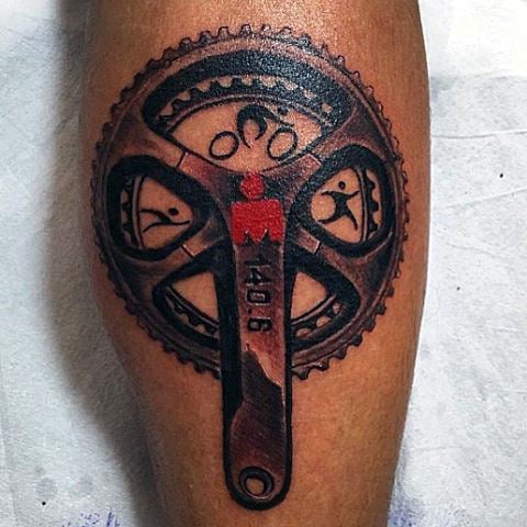tatouage velo cyclisme 52