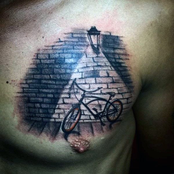 tatouage velo cyclisme 58