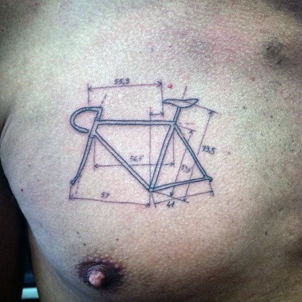 tatouage velo cyclisme 91