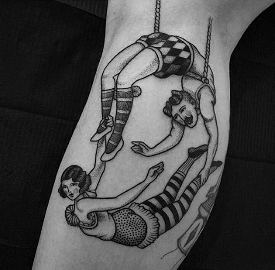 tatouage cirque 107