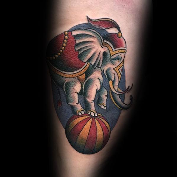 tatouage cirque 23