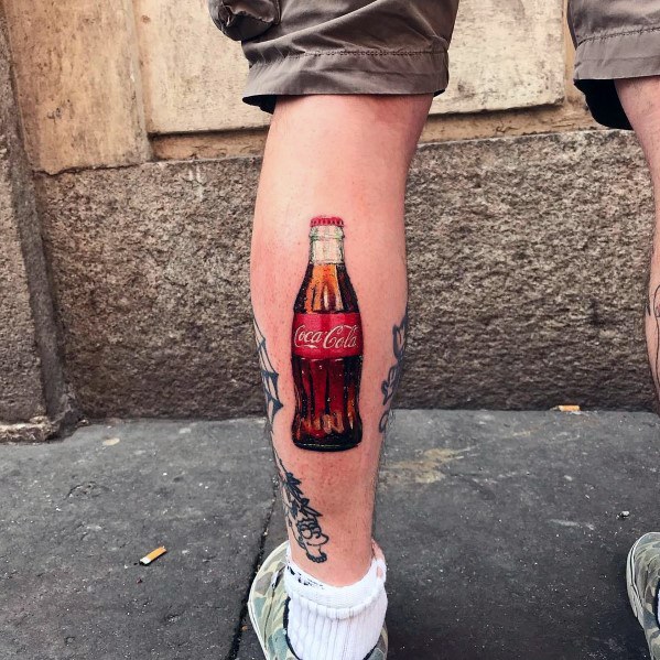 tatouage coca cola 71