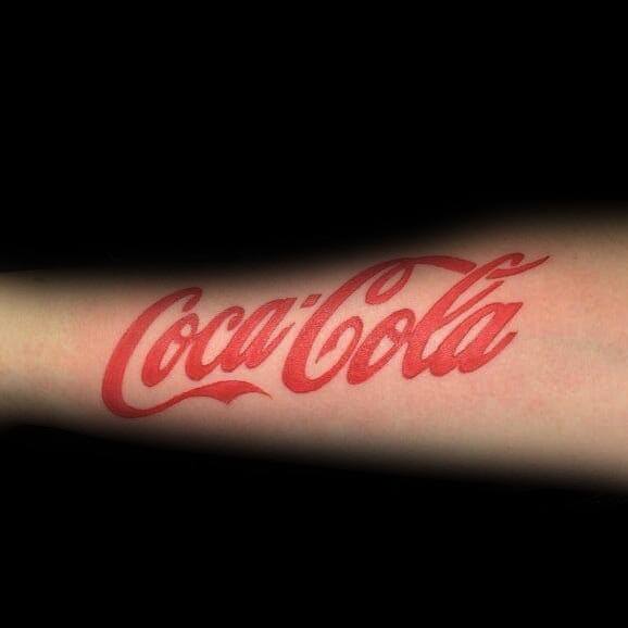 tatouage coca cola 75