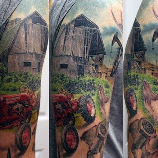 tatouage de fermes 49