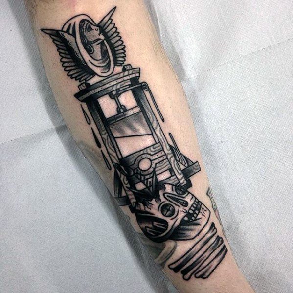 tatouage guillotine 67