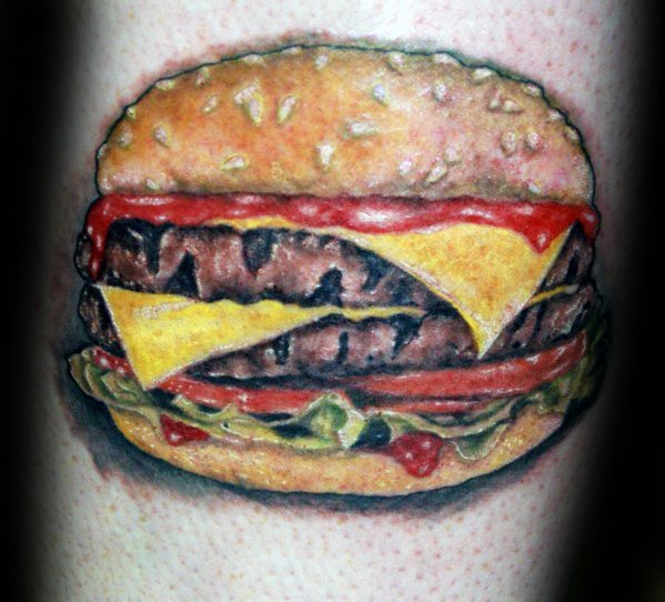 tatouage hamburger 47