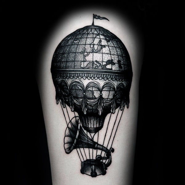tatouage montgolfiere 89