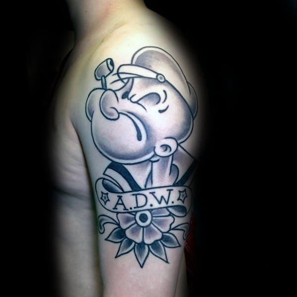 tatouage popeye 41