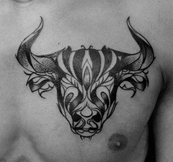 tatouage signe taureau 38