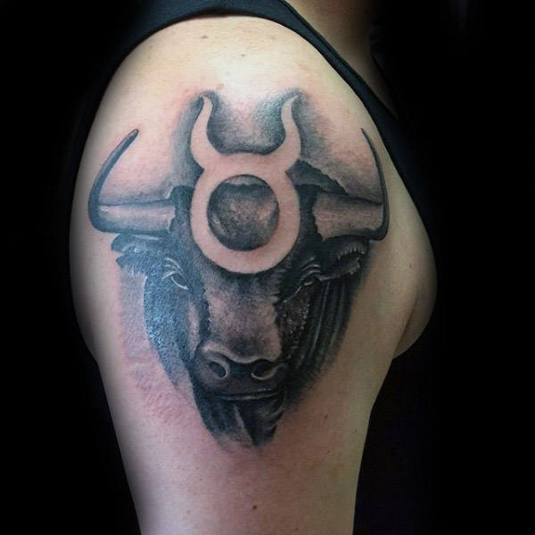 tatouage signe taureau 86