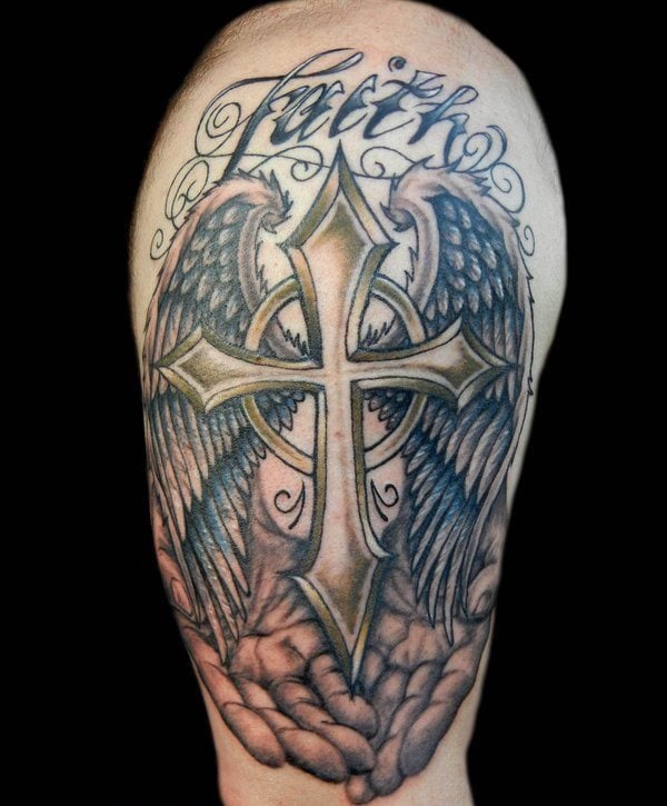 tatouage croix 16