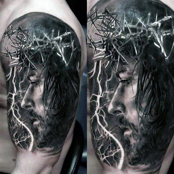 tatouage jesus christ 10
