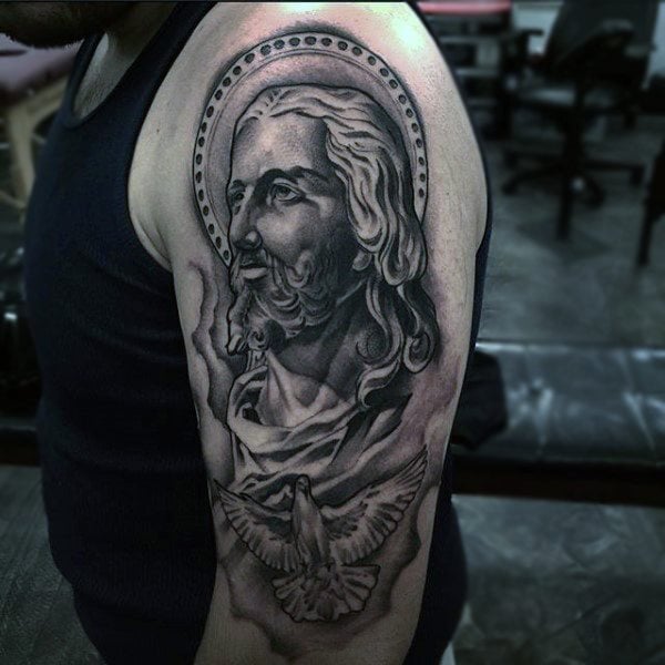 tatouage jesus christ 234