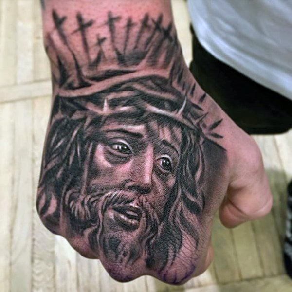tatouage jesus christ 256