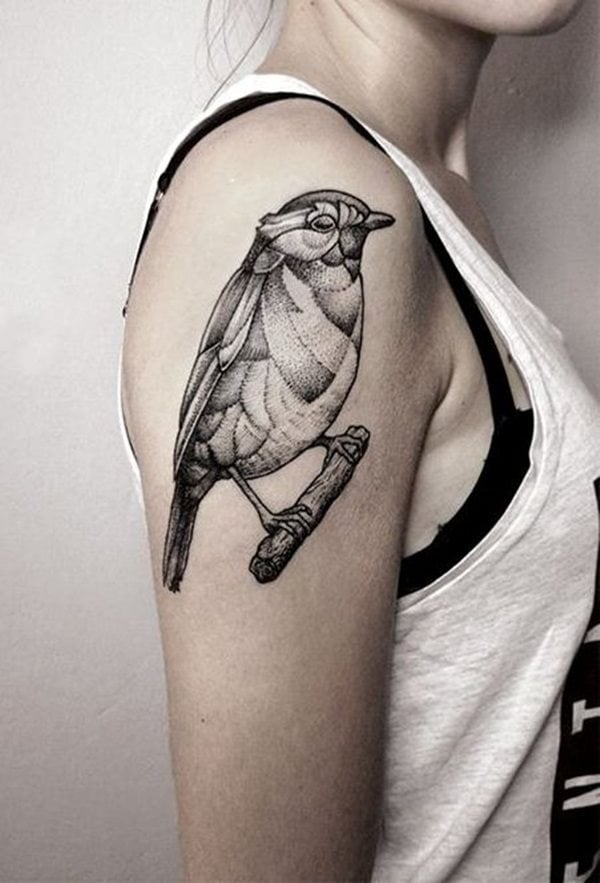 tatouage oiseau 136