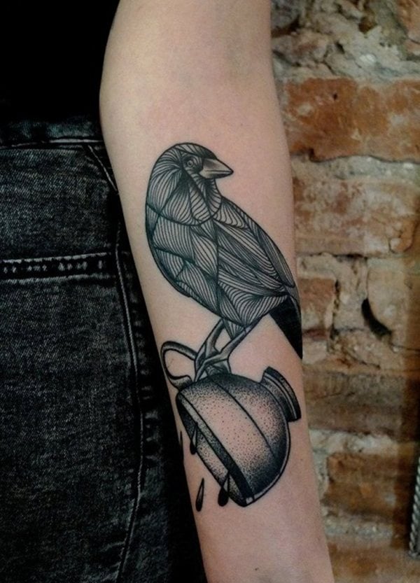 tatouage oiseau 156
