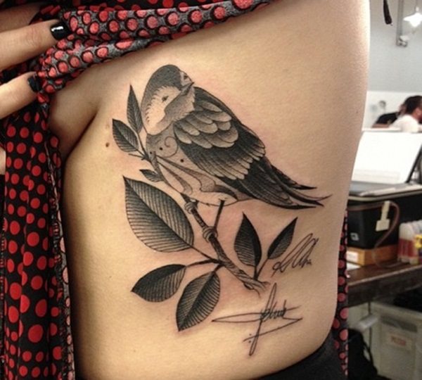 tatouage oiseau 268