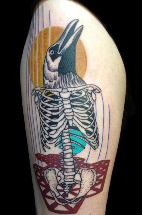 tatouage oiseau 312