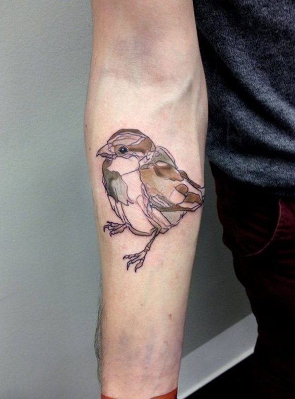 tatouage oiseau 316
