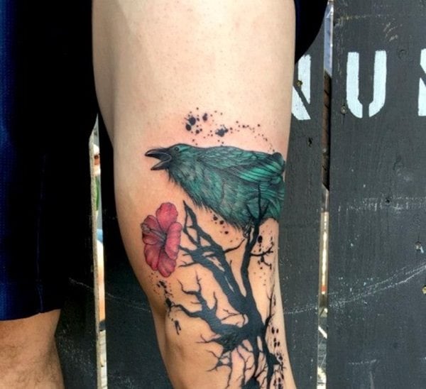 tatouage oiseau 372