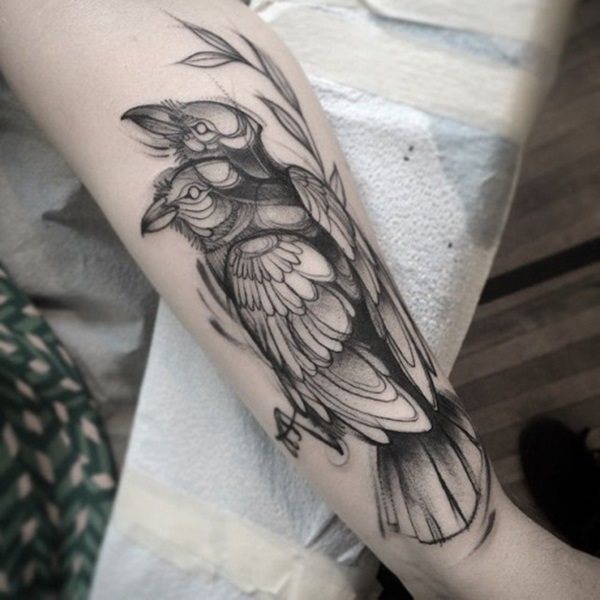 tatouage oiseau 388