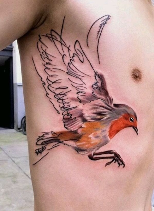 tatouage oiseau 538