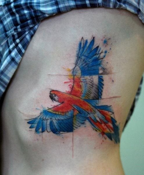 tatouage oiseau 558