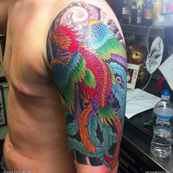 tatouage phoenix 104