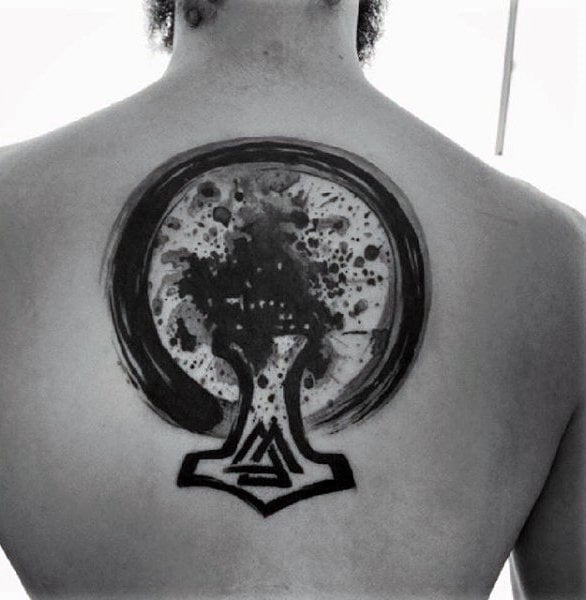 tatouage enso circle zen 09