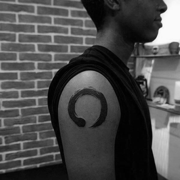 tatouage enso circle zen 101