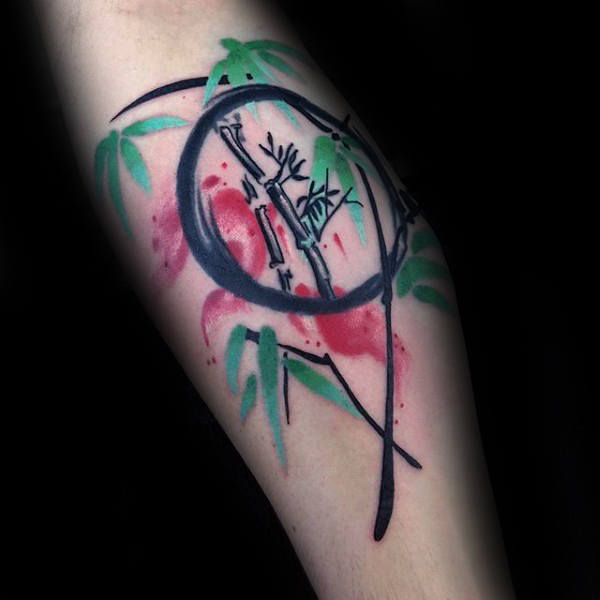 tatouage enso circle zen 25