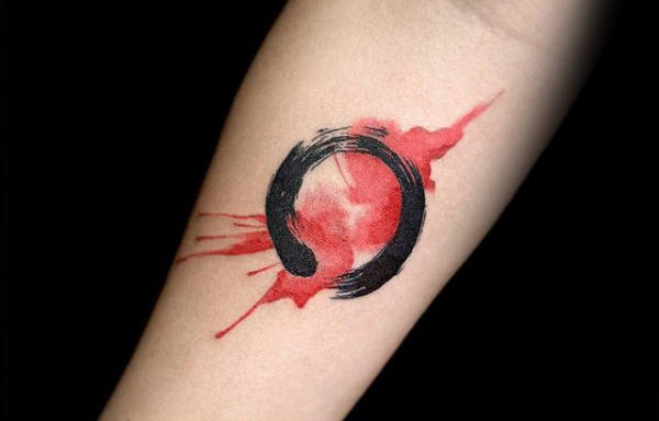 tatouage enso circle zen 41