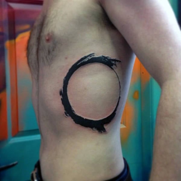 tatouage enso circle zen 53