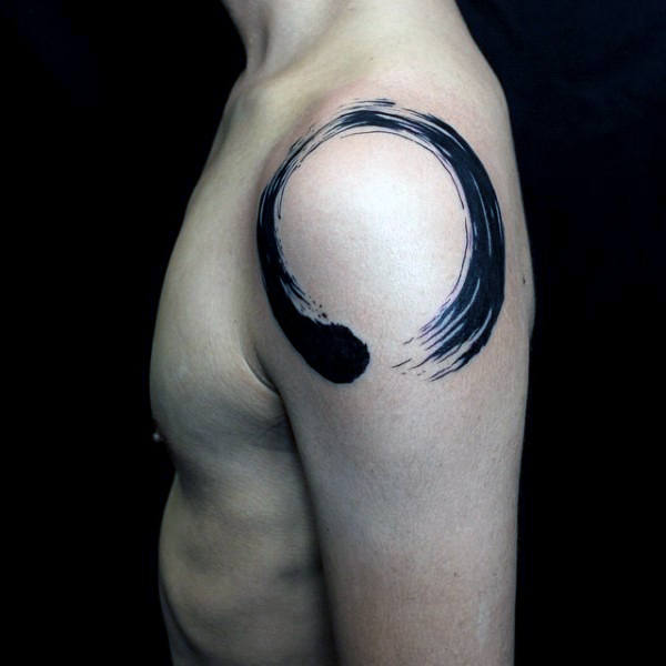tatouage enso circle zen 83