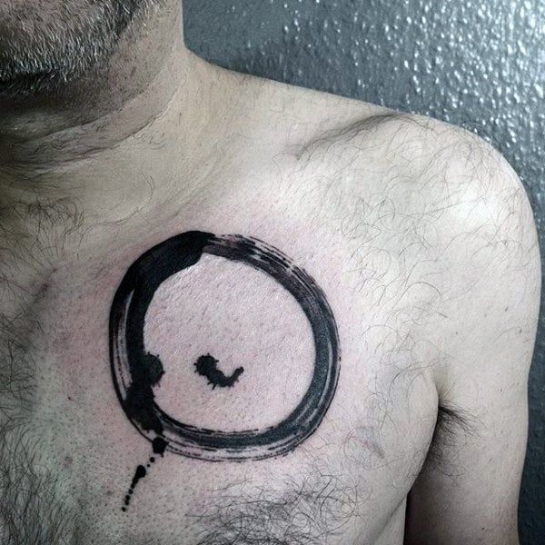tatouage enso circle zen 91