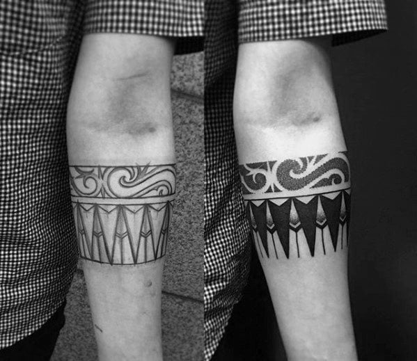 tatouage bracelet tribal 01