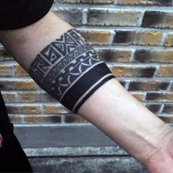 tatouage bracelet tribal 103