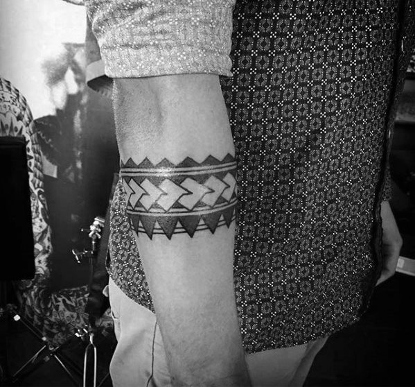 tatouage bracelet tribal 63